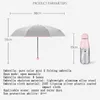 Paraplu's 8 ribben Pocket Mini Anti UV Paraguas Sun Rain Winddicht licht Vouw Portable voor vrouwen Kinderen 230510