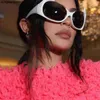 Y2K Cool Girl Cat Eye Sunglasses сетевые красные и ту же улица выстрел вогнутые солнцезащитные очки крутые для мужчин и женщин