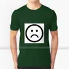 Camisetas masculinas de design personalizado triste para homens mulheres algodão cool camise