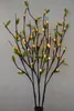 Dekorative Blumen Pussy Willow Branch Light 40 'mit 60 Led Plus Green Leaf Dekoration 3 V Adapter (Transformator) Spring