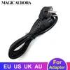 Зарядные устройства Universal Eu US UK AU Plug Cable Cable Power для адаптера Ad Adapter Adaptop Adapter 3 Prong