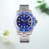 Clean Factory Automatic Watch Roles الكلاسيكية الغواصة المقاوم للصدأ مقاوم المقاوم للصدأ 40 مم Moissanite AAA السيراميك الجديد All Swimming Business De De