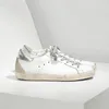 2023 Designer Golden Casual Shoes Dam Skor Sneakers Läder Superstar Super Star Italien Old Dirty Low Loafers Herr Trainers Lyx Casual Plate-forme 35-46