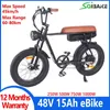 Elektrofahrrad 48 V 12,5 Ah 750 W 17,5 Ah 1000 W 20 Zoll Mountainbike Elektrofahrrad Fat Tire Schnee Elektrofahrrad Lithiumbatterie E-Bike