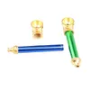 Smoking Pipes Spot cigarette rod 80mm metal pipe for foreign trade imitation gold cigarette copper pipe small pipe