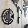 ウォールクロック大きな時計ヨークロンドン東京パーソナライズされたタイムゾーンサイレントノンチッキングオフィス地理的アート