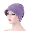 Bonnets bonnet/crâne casquettes coton chaud coupe-vent casquette chimiothérapie front Pile chapeau musulman foulard femmes cheveux accessoires