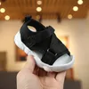 Sandals 2023 Baby Boy Black Gray Pink Canvas Infant Girl Toddler Summer Walking Shoes born Sneaker Beach D04143 230509