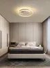 Pendant Lamps Modern Chandeliers Lamp For Living Room Bedroom Study White Black Color Surface Mounted Lights Deco