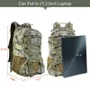 Backpacking Packs 30l Tactical Travel Ryggsäck för män Vattentät vatten Molle Assault Multifunktionellt vandring utomhus klättring camping män väskor p230510