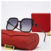 Солнцезащитные очки Luxury Brand Designer Sunglasses Topalized Lens Pilot Fashion Sunglass для мужчин и женщин Спортивные солнцезащитные очки с коробкой