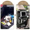 Ny 1/2 datorer Auto Car Seat Back Multi-Pocket Arage Bag Organizer Holder Accessory Car Foldbar förvaringsorganisation Car Carry Bag