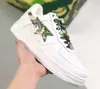 OGS Bapesta Bapestas Baped Sta Casual Chaussures Sk8 Low Hommes Femmes Noir Blanc Pastel Vert Bleu Daim Hommes Femmes Baskets Sports De Plein Air Baskets Marche Jogging