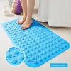 Matten 2020 badkamer antislipmat PVC smaakloze massage badkamer antislipmat tapijt met zuignap vloermat Douchemat