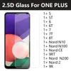 Premium 2.5D Clear Tempered Glass cell Phone Screen Protector for ONE PLUS 5 5T 6 6T 7T 8T ONE PLUS 7 Nord N10 N100 NORD CE