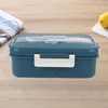 Dinware sets 1 set duurzame Bento Box lekkendichte lunchcontainer gladde randen scholieren houden gerechten