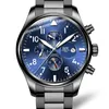 Wristwatches CARNIVAL Brand Automatic Watches Sapphire Mechanical Men Watch Waterproof Calendar Leather Wristwatch Otomatik Erkek Saat