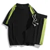 Running Sets 2023 Fashion Gym Fitness Men's Tracksuit Sports esportes coreanos Sportswear Sport Sport 2 peças Conjunto