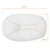 Bassinets Cradles Infant Nest Bed Baby Crib Nest 80x50cm leżak urodzony śpiąca 230510