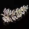 Pinos broches de moda pinheiro zircão broche de temperamento elegante roupas botânicas Creative Creative Corsage Acessories Trendy 230509