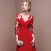 Eleganta brudmorsklänningar Vintage spetsapplikationer Pärlor Formella aftonklänningar Specialtillverkade Plus Size Bröllopsgästklänning brudklänning för festen Robe De Soiree