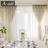 Curtain Double Layer Blackout s For Living Room Hall luxury Girl Bedroom Window With White Tulle Long Background Drapes 230510