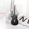 Pendentif Colliers 2023 Dames Mode Creative Guitare Forme Hommes Ou Femmes Bijoux Hiphop Musique Chaînes Collier