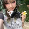 Atasan Potong Estetika Karrram Y2k Kaus Kawaii Harajuku 00S Perca Grunge Fairycore Mal Goth E girl Manga Lucu 230509