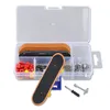 Novel Games Mini Fingerboards With Wrench Screw Professional Skateboard Finger Fingerboard Kit Box 5 Packs 230509