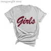 T-shirt feminina Rachel Green Girls T-shirt Mulheres amigas do programa de TV Camise