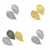 Charms 100 PCS/Lot Filigraan blad hanger groot formaat 57x31 mm antieke sier bronzen goud kleuren drop levering sieraden bevindingen componenten dhvcw