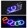 Neue 1PCS COB LED Scheinwerfer Angel Eyes Birne Halo Ring Lampe Auto Tagfahrlicht DRL Nebel Licht DC 12V Styling Dekorative Lichter