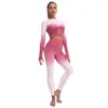 Yoga Outfits 2022 Seamless Yoga Set Workout Clothes For Woman Gym Clothing Fitness Suit Tie DYE Sports Outfit Women Sportswear Athletic Wear AA230509
