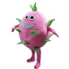 Super fofo Dragon Fruit Mascot Costume Fantas