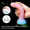 Gerçekçi aydınlık yapay penis seks oyuncakları kadınlar için buttplug penis Karanlık büyük anal dildos klitoris stimülatörü yetişkin malzemeleri içinde parlıyor