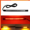 Nouveau 48-LED moto bande lumineuse frein arrêt clignotant plaque d'immatriculation lampe clignotants moto LED voiture lumière accessoires