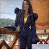 Женские куртки женская зимняя куртка лыжная костюма Женщины толстый сноуборд Skisuit Outdoor Sport