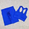 Roupa de ioga 2/3 peças de ioga sem costura fitness terno de fitness feminino