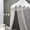 Crib Netting Kids Teepee Tents Children Play House Castle Cotton Foldable Tent Canopy Bed Curtain Baby Crib Netting Girls Boy Room Decoration 230510