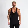 Tampo masculino Tops Vest Gym Sports Sports Fisoilding mangas mangas Camisole Joggers Roupa de algodão levantada de algodão