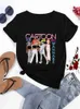 Women's T-Shirt Spice Girls Print Funny Cartoon T Shirts Women Anime T-shirt Harajuku Graphic Top Tees Summer Casual Short sleeve Tshirts Female P230510