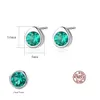 Vintage Luxury Diamond Droplets s925 Silver Stud Earrings Women's High end 3A Zircon Exquisite Earrings Female Charm Sexy Earrings Wedding Party Jewelry Gifts