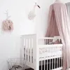 Crib Netting Children's Ceiling Dome Tent INS Single Door Baby Room Decoration Children's Mosquito Net Multicolor Cotton Tent Bed Curtain 230510