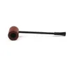 Rookpijpen 145 mm Rosewood Round Bottom Slender Extension Pipe