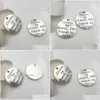 Charms 100Pcs/Lot Cousins By Chance Best Friends Choice Charm Pendant 2M Letter For Diy Craft Making Drop Delivery Jewelry Findings Dh5Jf