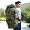 Backpacking Packs 100l Militär taktisk ryggsäck Armépåse män utomhus vandring camping klättring vandring sport bagage axel resor stor väska p230510