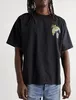 2023 Summer Rhude T Shirt Hombre Camisetas Mujeres Tees Monopatín de gran tamaño Hombres Camiseta de manga corta Marca de lujo Camisetas para hombres TAMAÑO DE EE. UU. S-XL