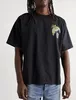 2023 الصيف Rhude t Shirt Man T Shirts Tees Tees Skatoboard Menserged Mens Shirt Shirt T-Shirt Thirt Luxury Brand Thirts US Size S-XL