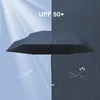 Paraplyer mini Pocket Ultralight 6 Ribs Parasol Rain Sun Womens Man Girls Anti UV Portable Folding 230510