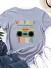 Women's T-Shirt Vintage 1984 Recorder Print Women T Shirt Short Sleeve O Neck Loose Women Tshirt Ladies Tee Shirt Tops Clothes Camisetas Mujer P230510